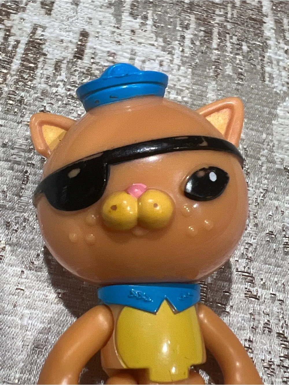 Fisher Price Octonauts Kwazzi Eyepatch Cat Mini Figure Meiomi 2010 - 3” Toy